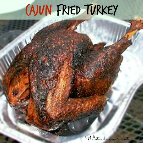 Deep Fried Turkey Recipes Thanksgiving
 Perfect Cajun Fried Turkey Recipe Whats Cooking America