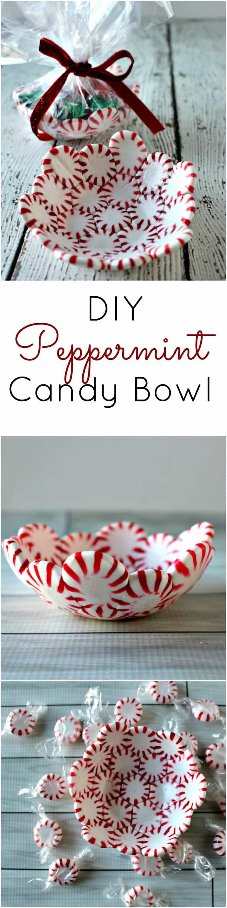 Diy Christmas Candy
 DIY Peppermint Candy Bowls Princess Pinky Girl