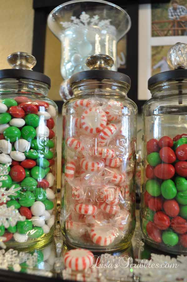 Diy Christmas Candy Decorations
 DIY Christmas Candy Jars