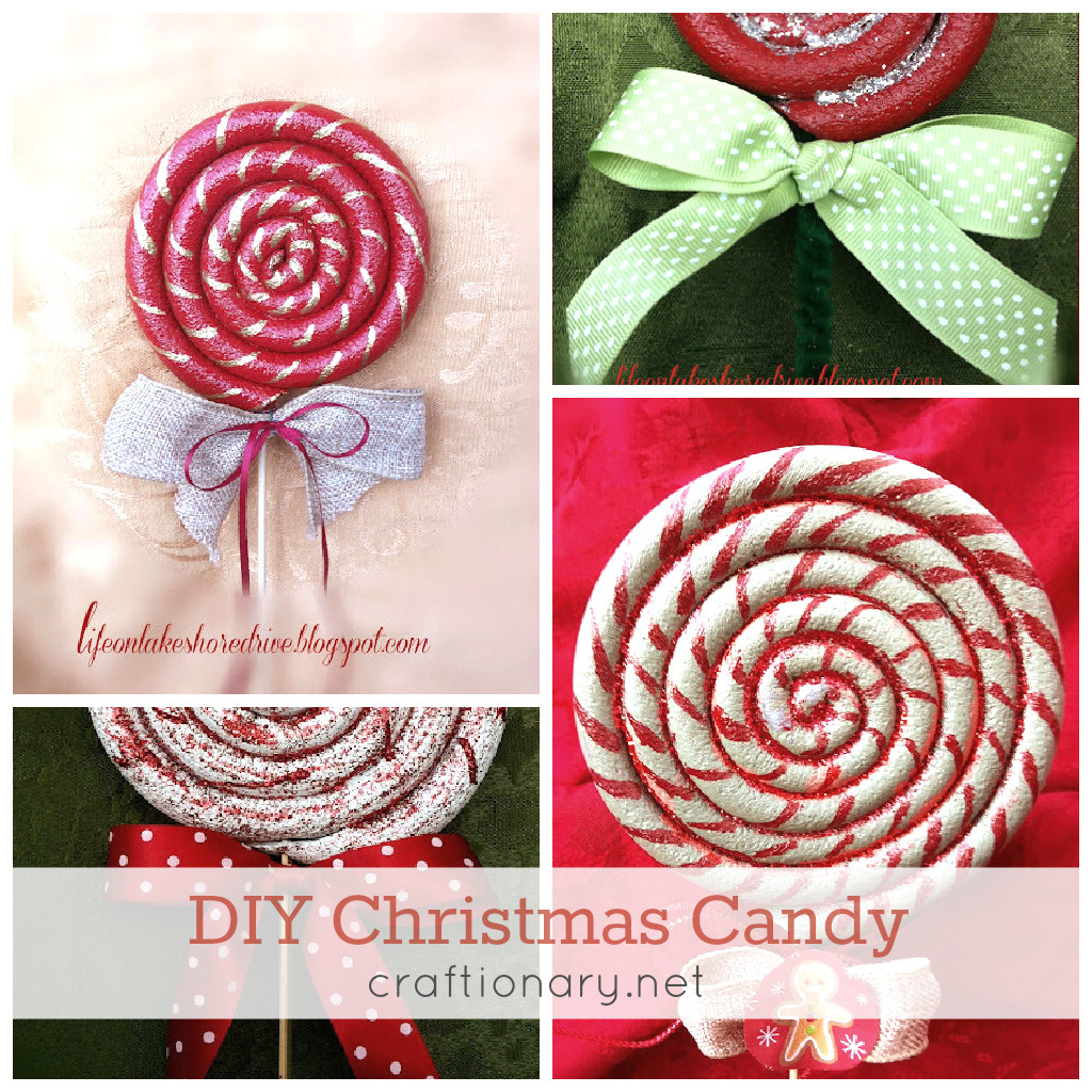 Diy Christmas Candy Decorations
 Craftionary