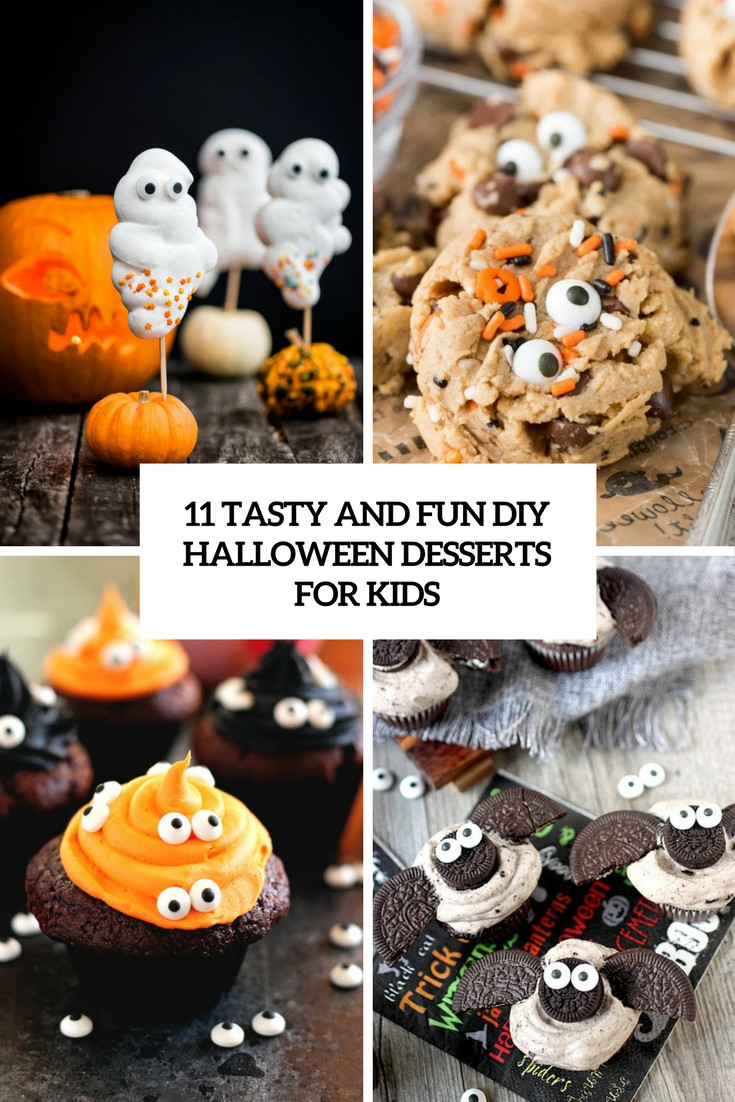 Diy Halloween Desserts
 11 Tasty And Fun DIY Halloween Desserts For Kids Shelterness