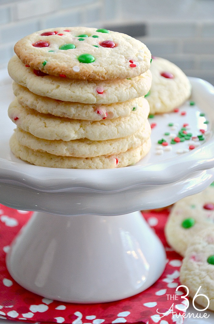 Easy Christmas Cookies Recipe
 Christmas Cookies Funfetti Cookies The 36th AVENUE