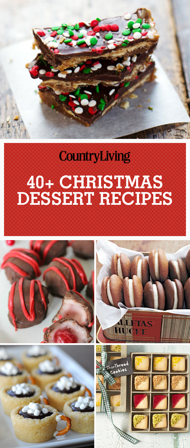 Easy Christmas Desserts Pinterest
 45 Easy Christmas Desserts Best Recipes and Ideas for