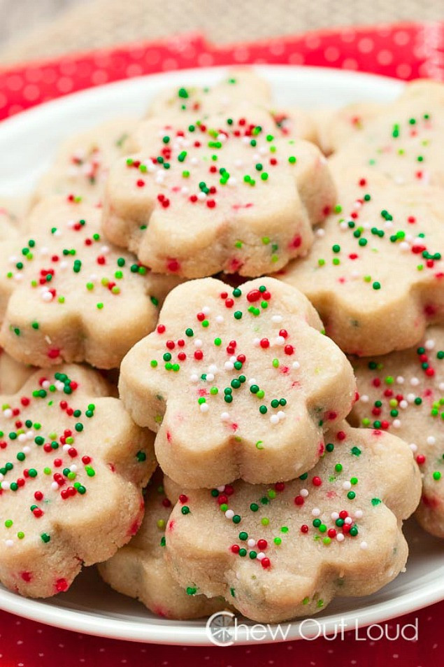 Easy Christmas Shortbread Cookies
 The Best Christmas Cookie Recipes and 200 Other