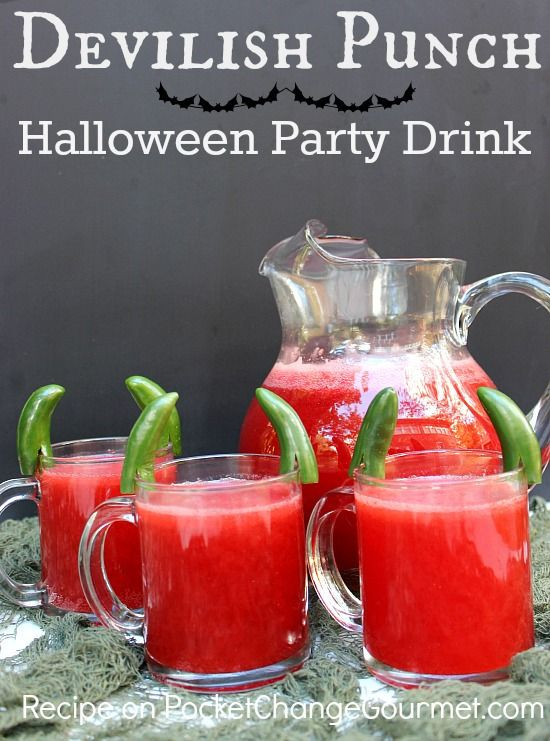 Easy Halloween Drinks Alcohol
 Halloween party drinks Party drinks and Halloween party