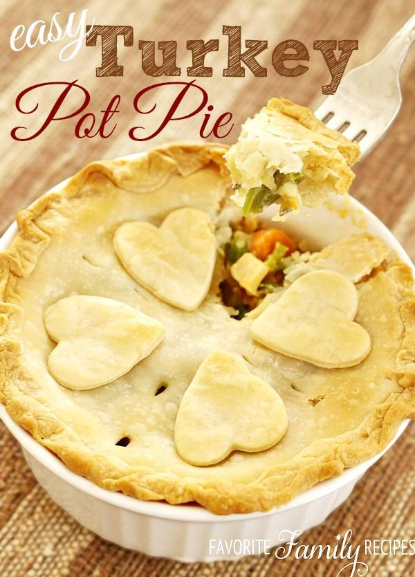 Easy Thanksgiving Pie Recipes
 Easy Turkey Pot Pie Recipe