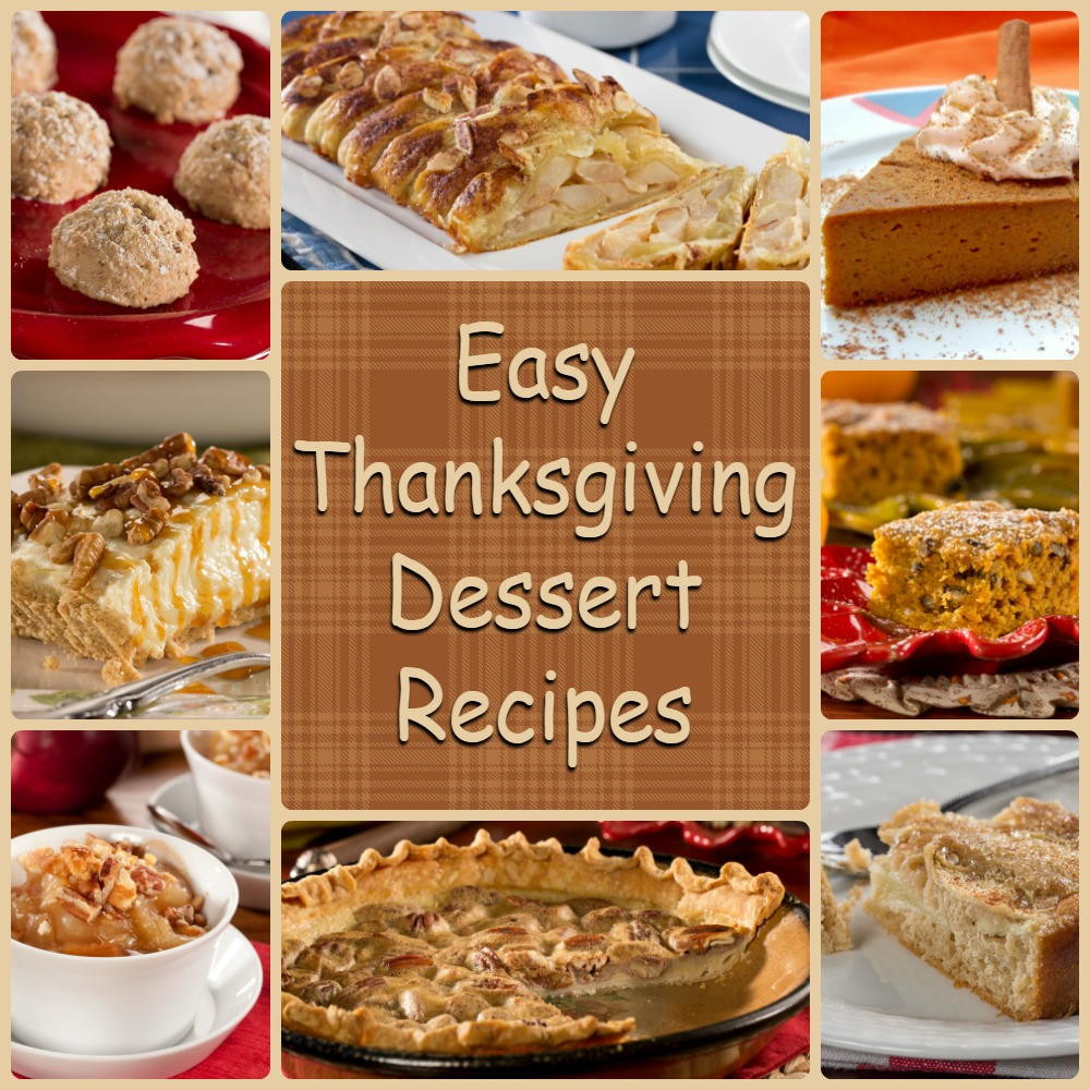 Easy Thanksgiving Pie Recipes
 Diabetic Thanksgiving Desserts 8 Easy Thanksgiving