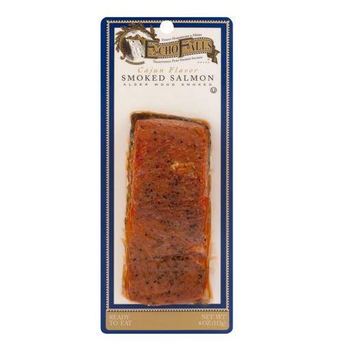 Echo Falls Smoked Salmon
 ECHO FALLS CAJUN FLAVOR SMOKED SALMON 4oz