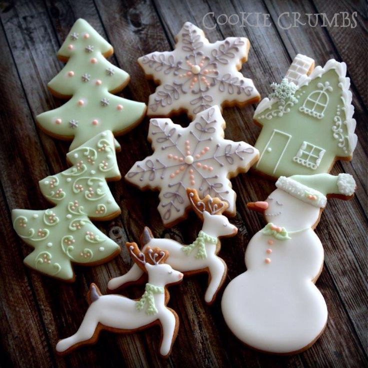 Elegant Christmas Cookies
 642 best images about Elegant Christmas decor Christmas
