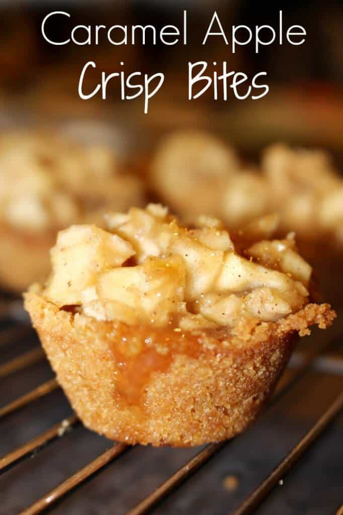 Fall Apple Recipes
 Apple Crisp Bites with Caramel Princess Pinky Girl