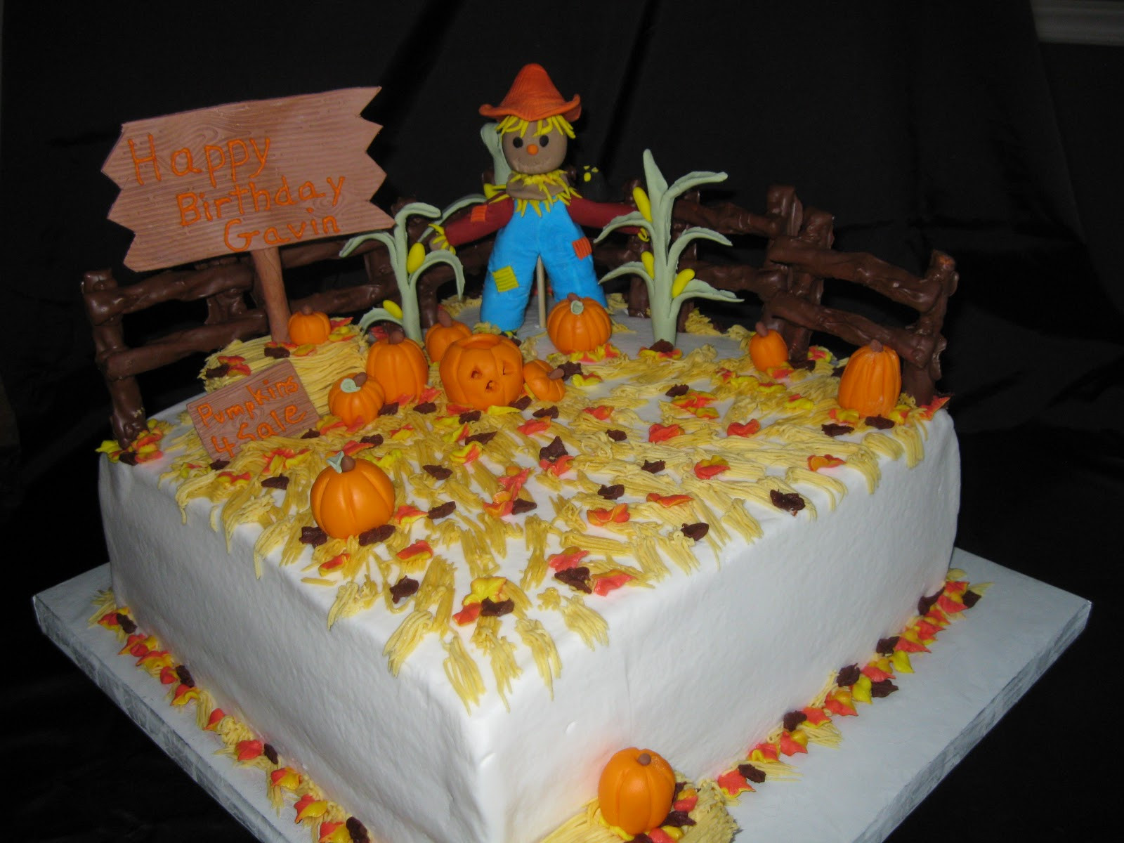 Fall Birthday Cake Ideas
 D s Cookie Jar & More Fall Birthday cake