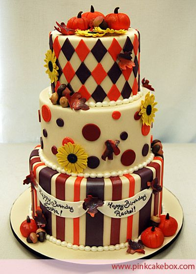 Fall Birthday Cake
 1000 ideas about Autumn Cake on Pinterest