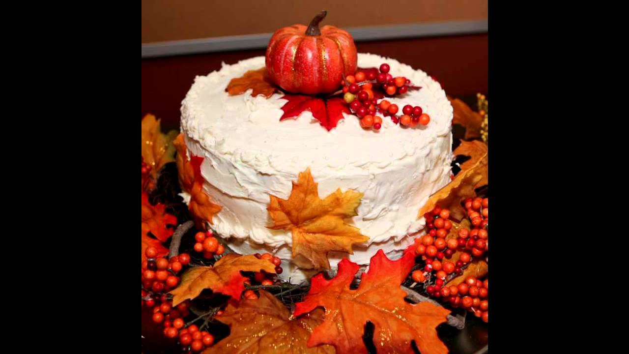 Fall Birthday Cake
 Fall cake decorating ideas
