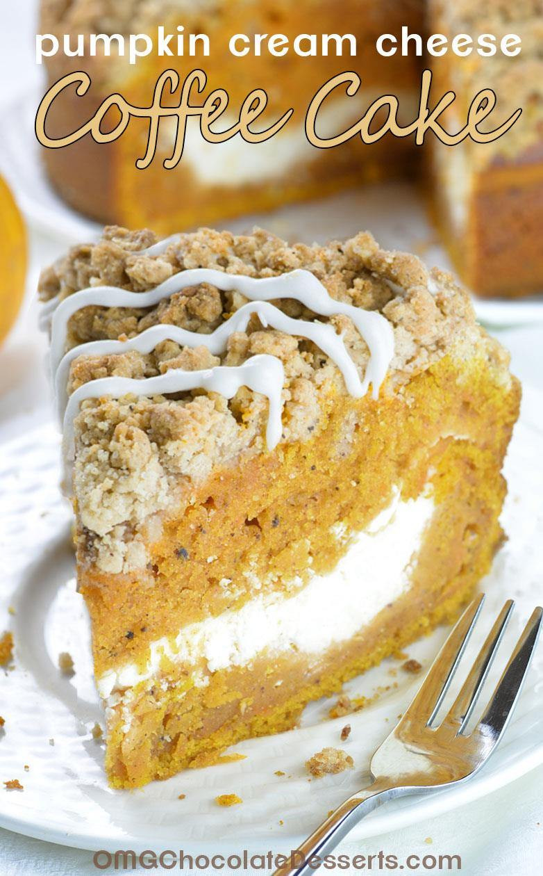 Fall Cake Recipes
 Pumpkin Coffee Cake