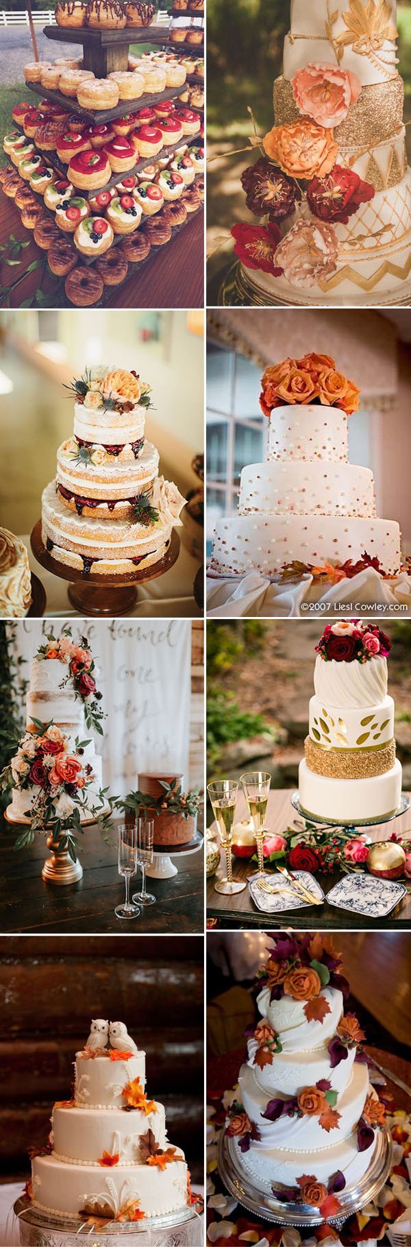 Fall Color Wedding Cakes
 50 Genius Fall Wedding Ideas You’ll Love To Try