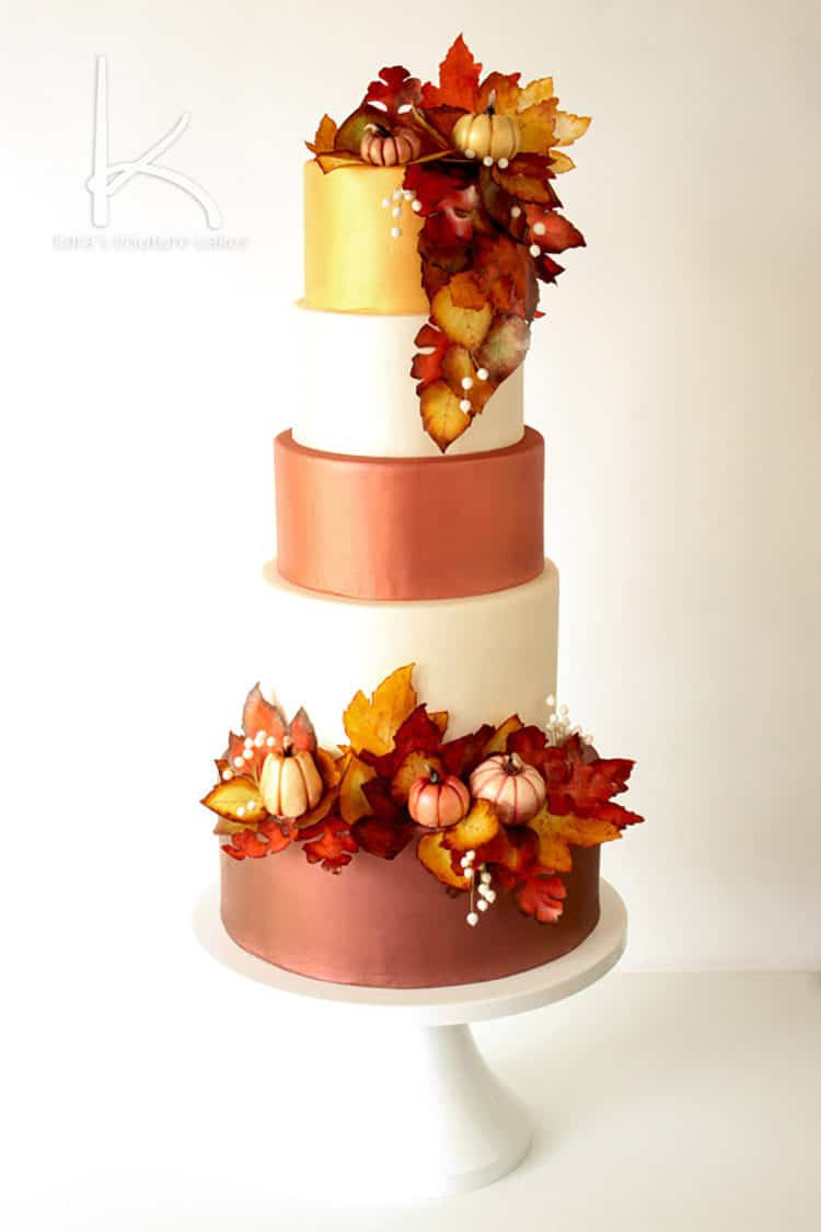 Fall Color Wedding Cakes
 13 Incredible Fall Cakes Rose Bakes