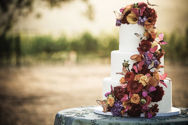 Fall Color Wedding Cakes
 All About Color Finding Your Perfect Wedding Color