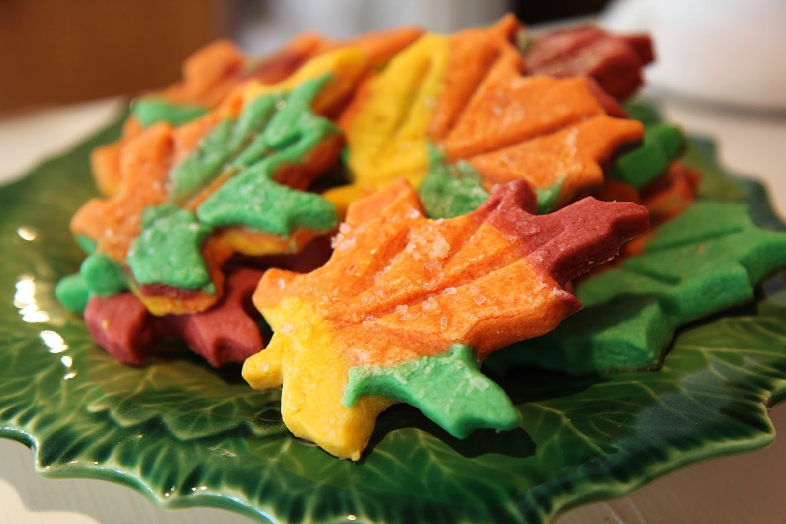 Fall Leaf Sugar Cookies
 This Perfect Mess Autumn Leaf Sugar Cookies