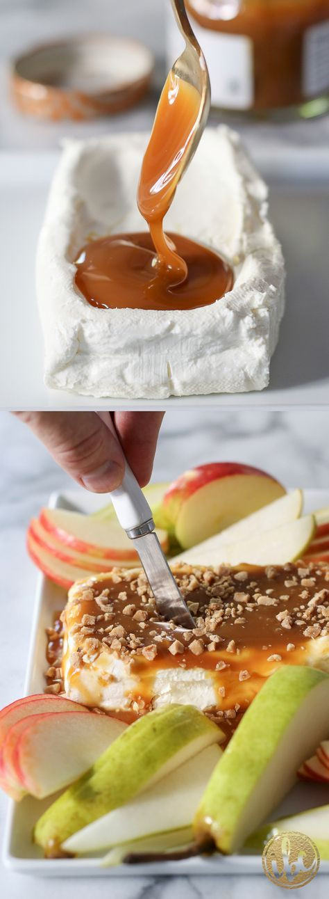 Fall Party Desserts
 Caramel Apple Cream Cheese Spread fall appetizer dessert