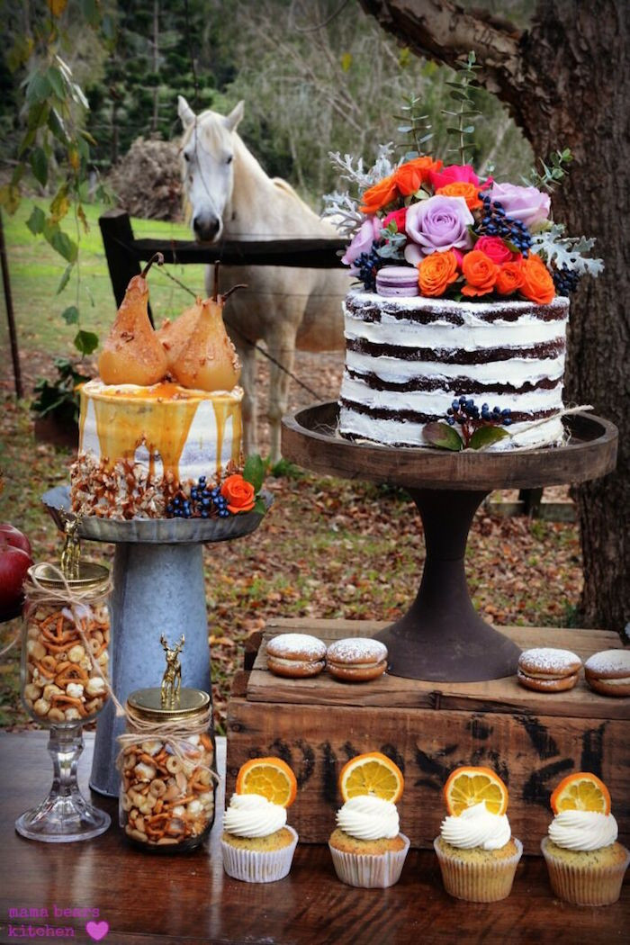 Fall Party Desserts
 Kara s Party Ideas Fall Dessert Table