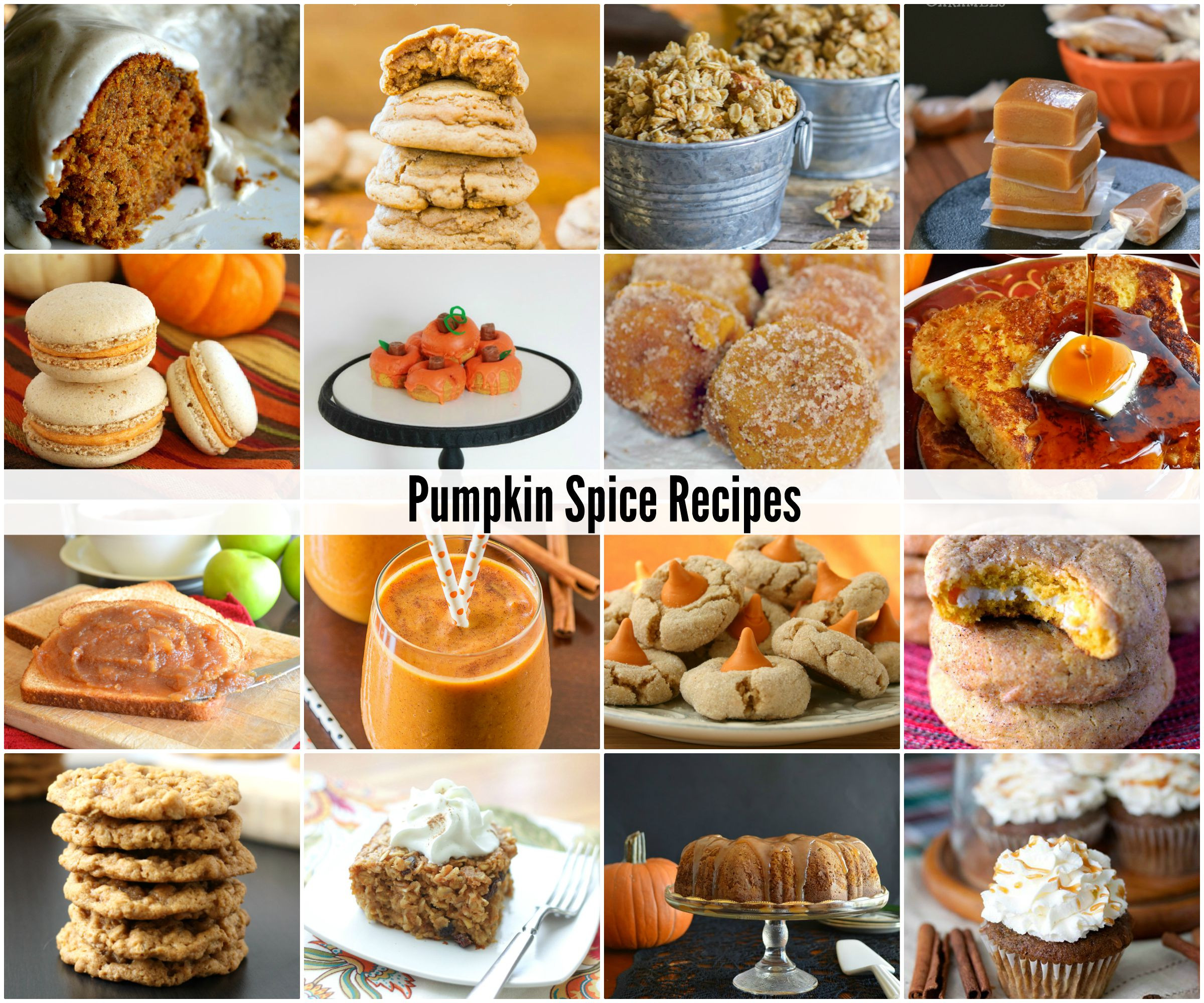 Fall Pumpkin Recipes
 Pumpkin Spice Recipes The Idea Room