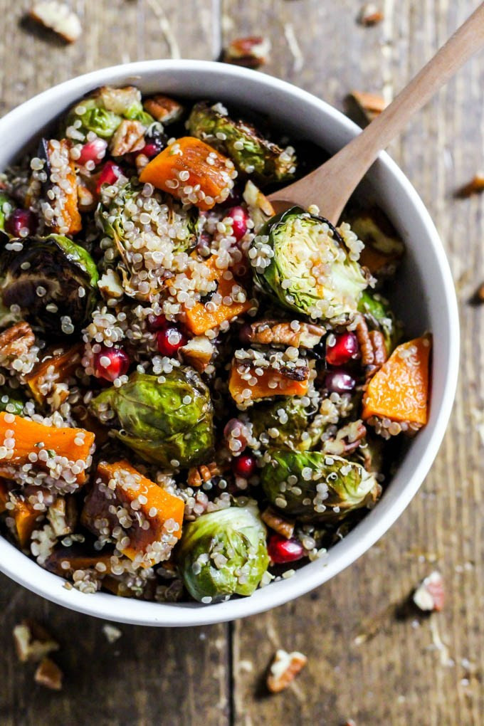 Fall Quinoa Recipe
 Fall Brussels Sprouts Quinoa Salad