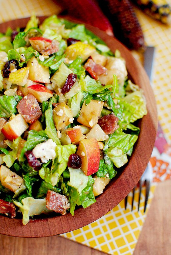 Fall Salad Dressings
 Autumn Chopped Salad Recipe