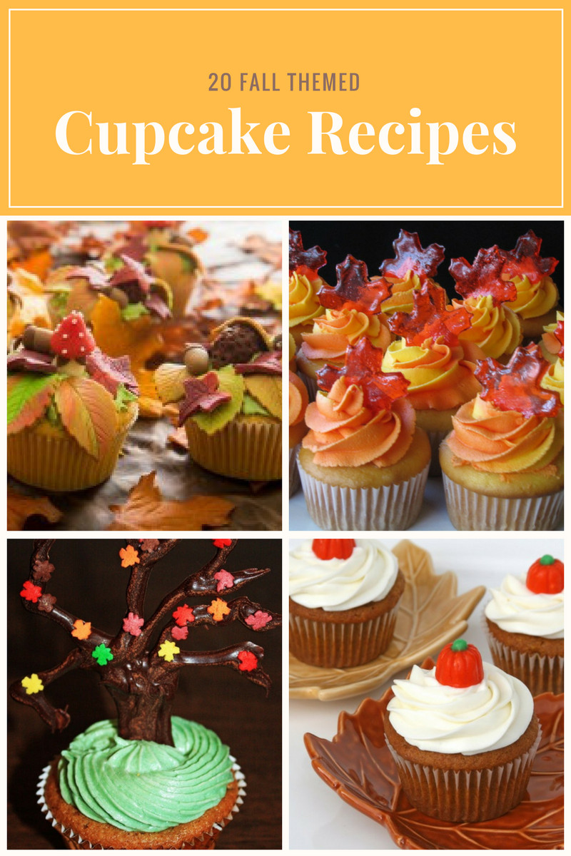 Fall Themed Cupcakes
 20 Fall Themed Cupcake Recipes
