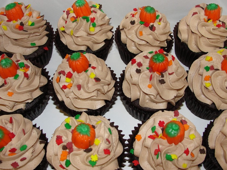 Fall Themed Cupcakes
 Pinterest Discover and save creative ideas