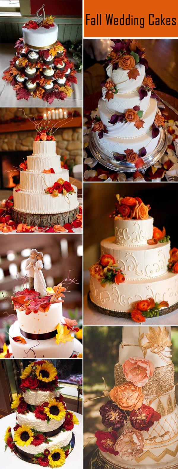 Fall Wedding Cakes Ideas
 Fall In Love With These 50 Great Fall Wedding Ideas