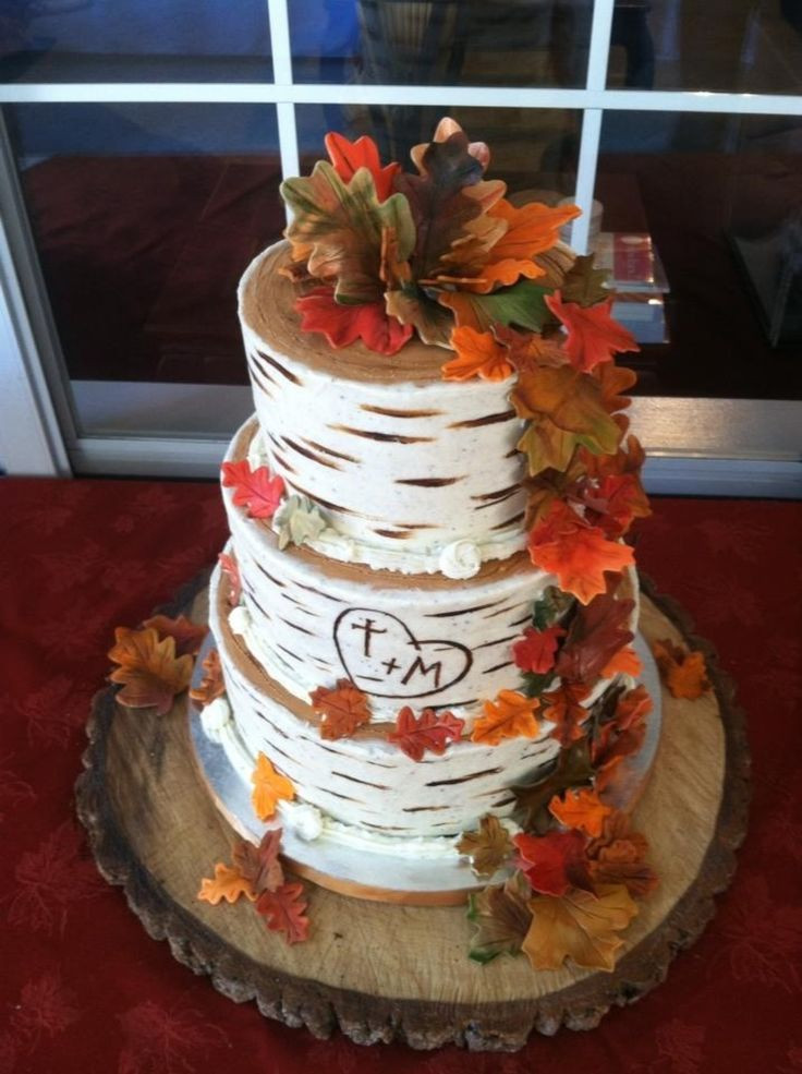 Fall Wedding Cakes Ideas
 25 best ideas about Fall Wedding Cakes on Pinterest