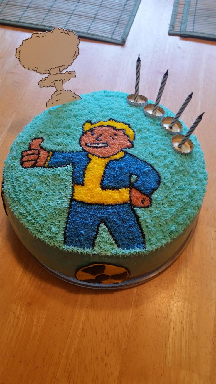 Fallout Birthday Cake
 10 best images about FallOut 4 on Pinterest