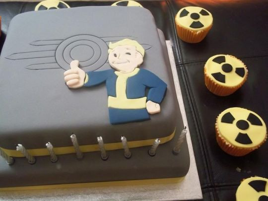 Fallout Birthday Cake
 Fallout Cake cake by Laura Galloway CakesDecor