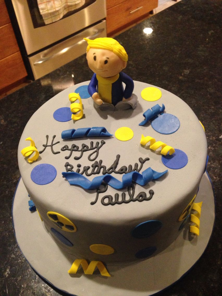 Fallout Birthday Cake
 Fallout 4 cake Things We like at Pia Spa