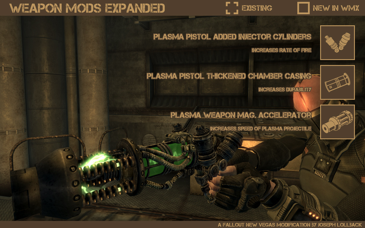 Fallout New Vegas Dinner Bell
 Weapon Mods Expanded Fallout New Vegas Weapons