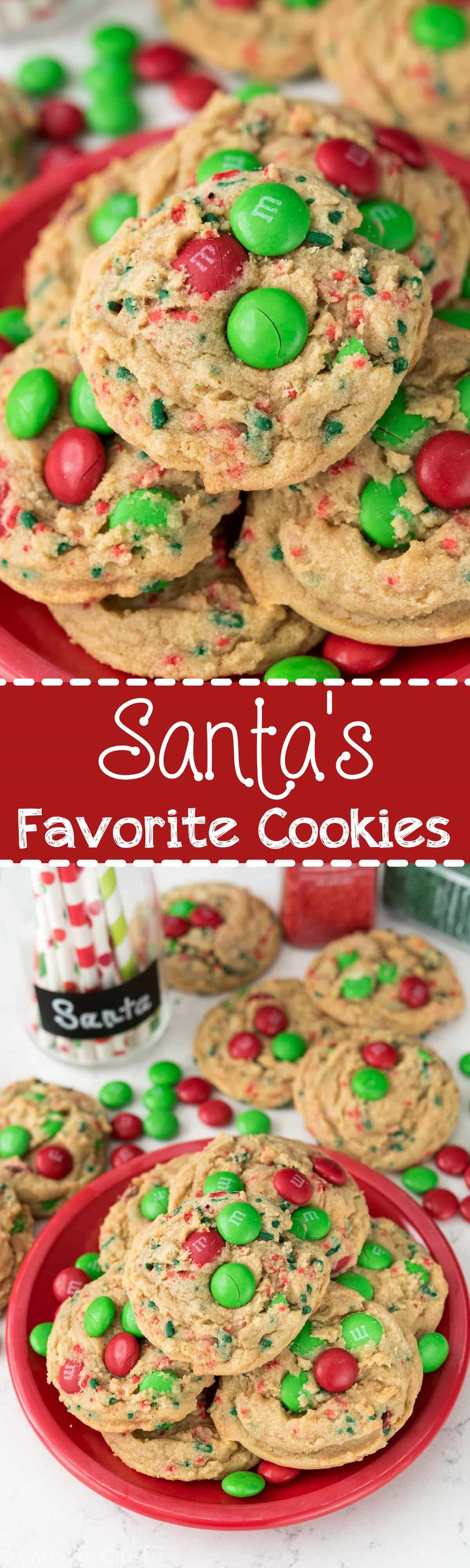 Favorite Christmas Candy
 Santa s Favorite Cookies Crazy for Crust