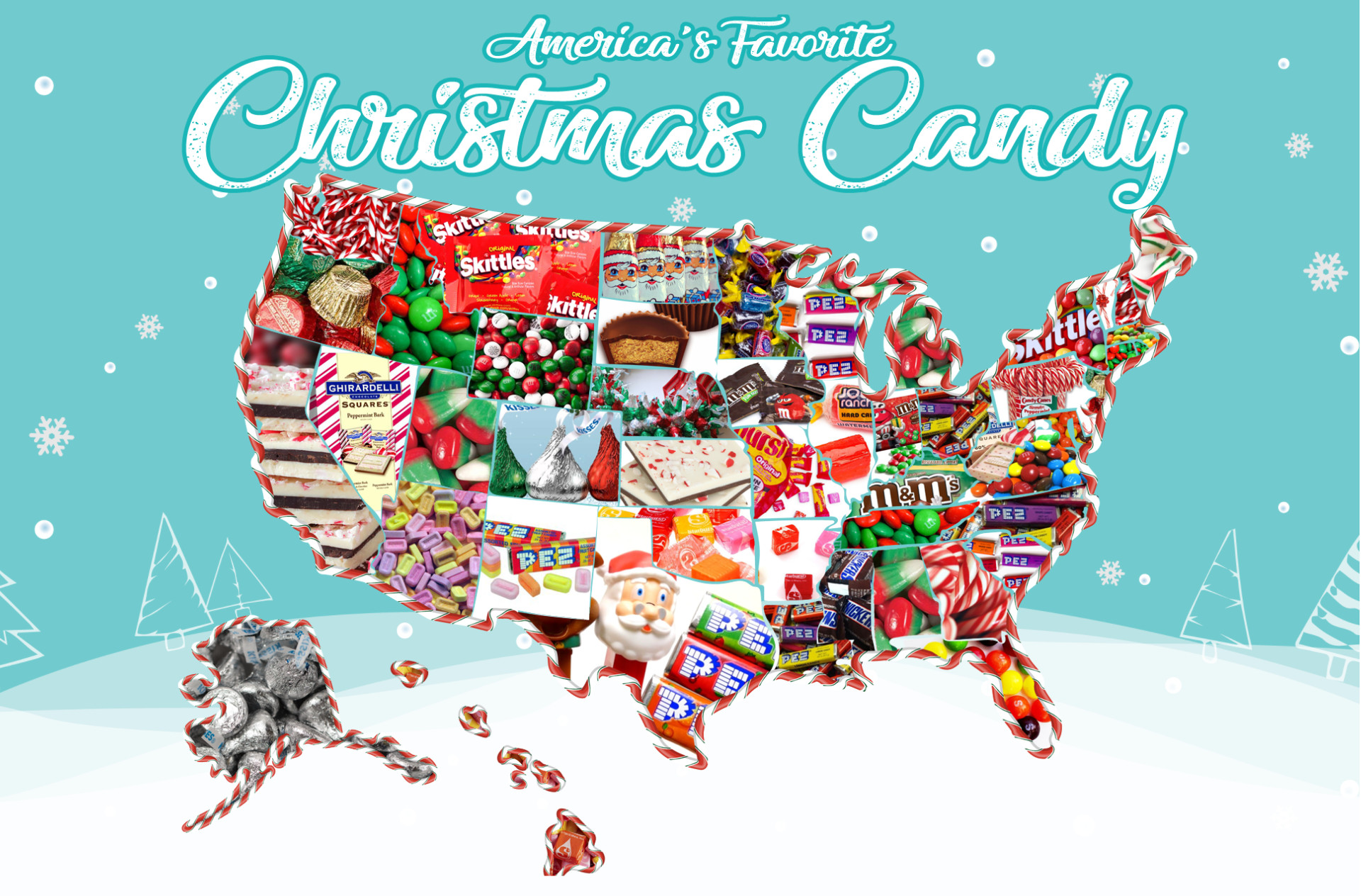 Favorite Christmas Candy
 Christmas Candy Find Out the Most Popular in Every State