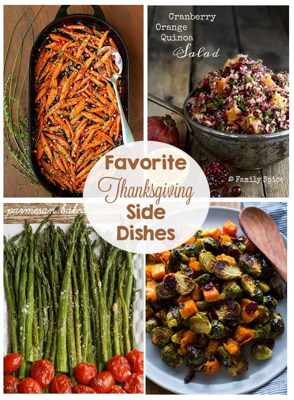 Favorite Thanksgiving Side Dishes
 Favorite Thanksgiving Recipes The Crafting Chicks