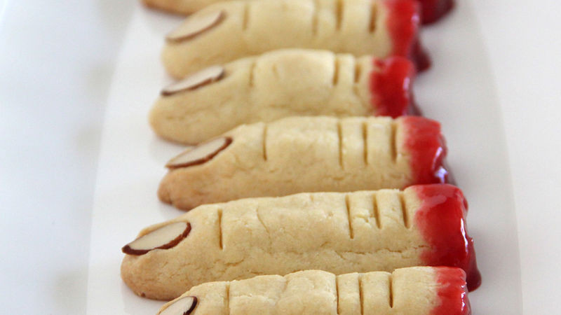 Finger Cookies Halloween
 Severed Finger Sugar Cookies Recipe BettyCrocker