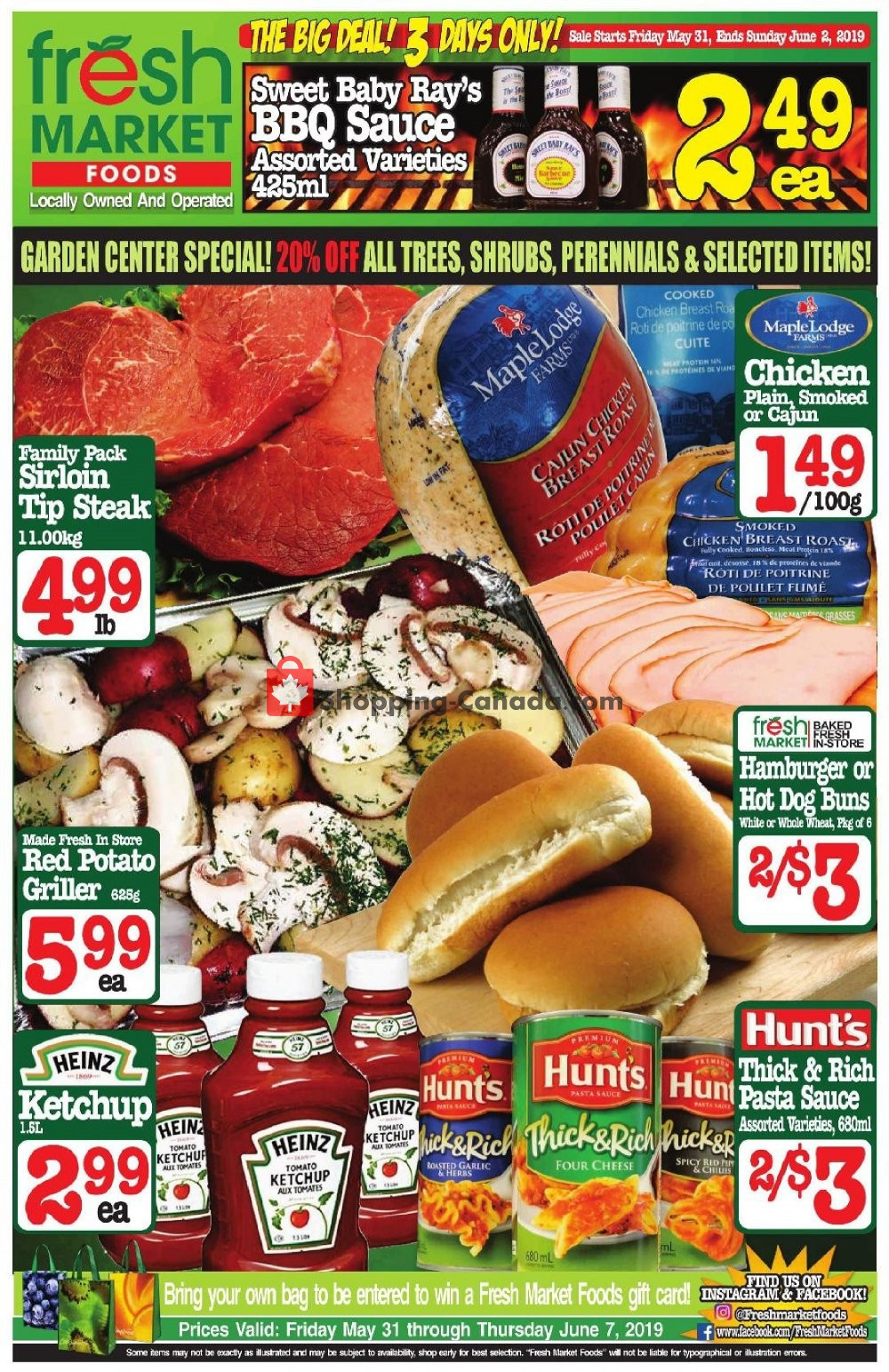 Fresh Market Thanksgiving Dinner 2019
 Flyer and weekly ads Fresh Market Foods Canada Big