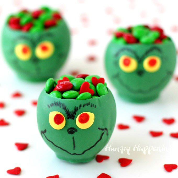 Fun Christmas Candy
 Grinch Candy Cups Fun Christmas Candy and Crafts