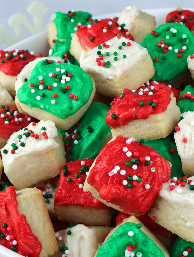 Fun Easy Christmas Cookies
 Christmas Sugar Cookie Bites Two Sisters