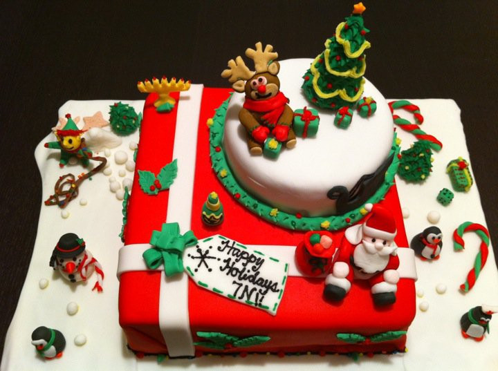 Funny Christmas Cakes
 15 Amazing Christmas Cakes A Holiday Scene