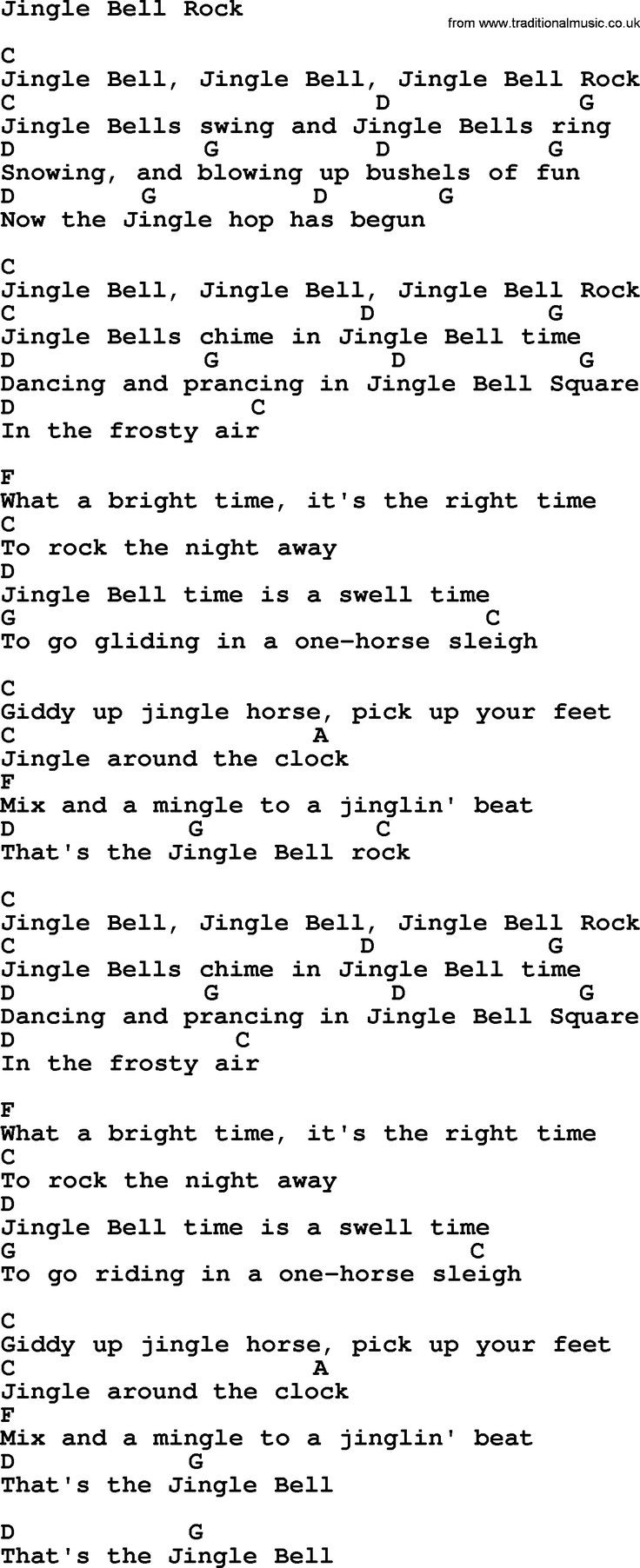 George Strait Christmas Cookies Lyrics
 George Strait song Jingle Bell Rock lyrics and chords