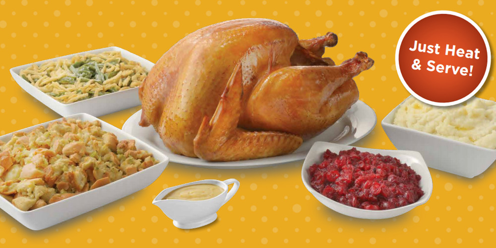 Giant Thanksgiving Turkey Dinner
 Goucher Street Giant Eagle Thanksgiving Meal Bundles