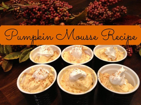 Gluten Free Desserts For Thanksgiving
 Easy Gluten Free Thanksgiving Dessert Pumpkin Mousse Recipe