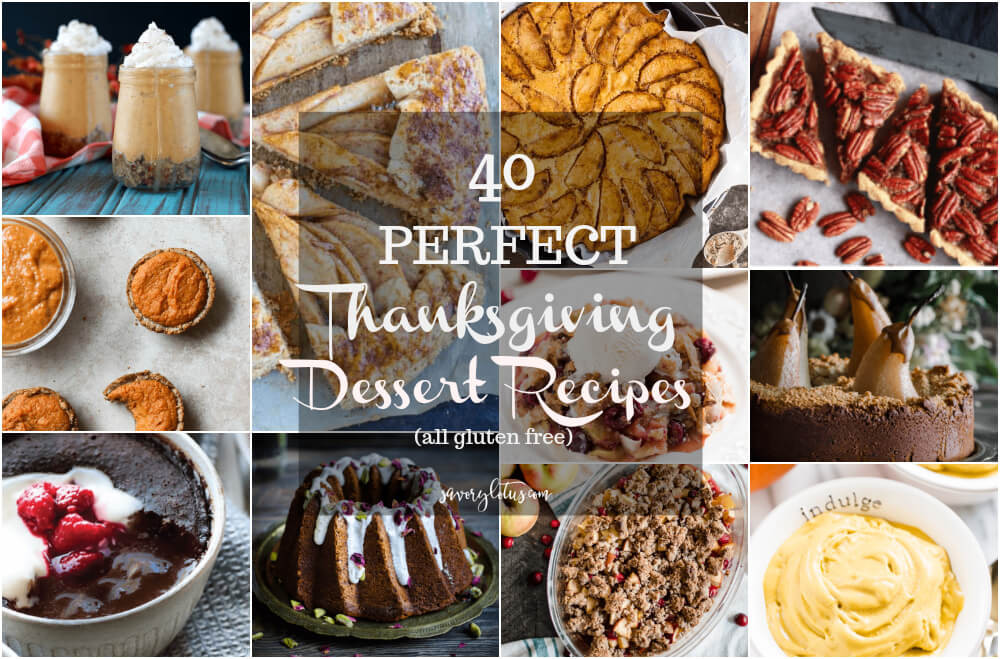 Gluten Free Desserts For Thanksgiving
 40 Perfect Thanksgiving Dessert Recipes Savory Lotus