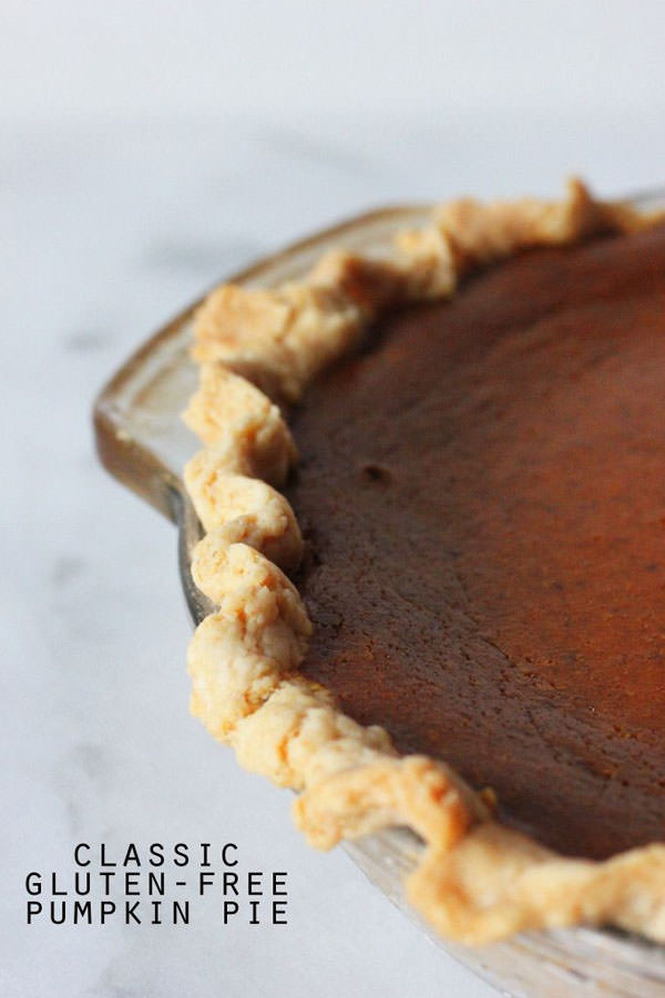 Gluten Free Pumpkin Desserts Thanksgiving
 Classic Gluten Free Pumpkin Pie from Autumn Makes & Does