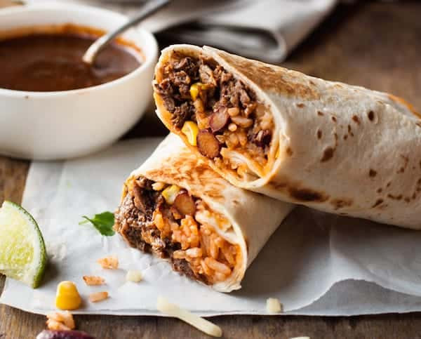 Good Burritos Don'T Fall Apart
 Shredded Mexican Beef Burritos Freezer Friendly