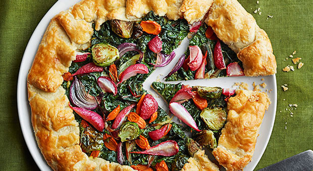 Good Christmas Side Dishes
 Winter Veggie Tarts Recipe